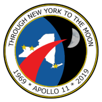 To the moon logo