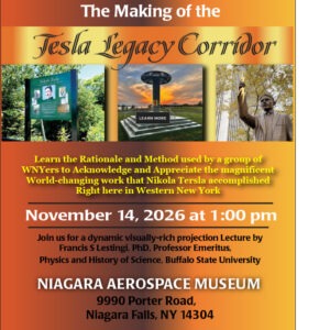 Fall Lecture Series - The Making of the Nikola Tesla Legacy Corridor